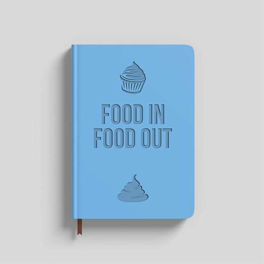 Food In Food Out Planner - Baby Blue