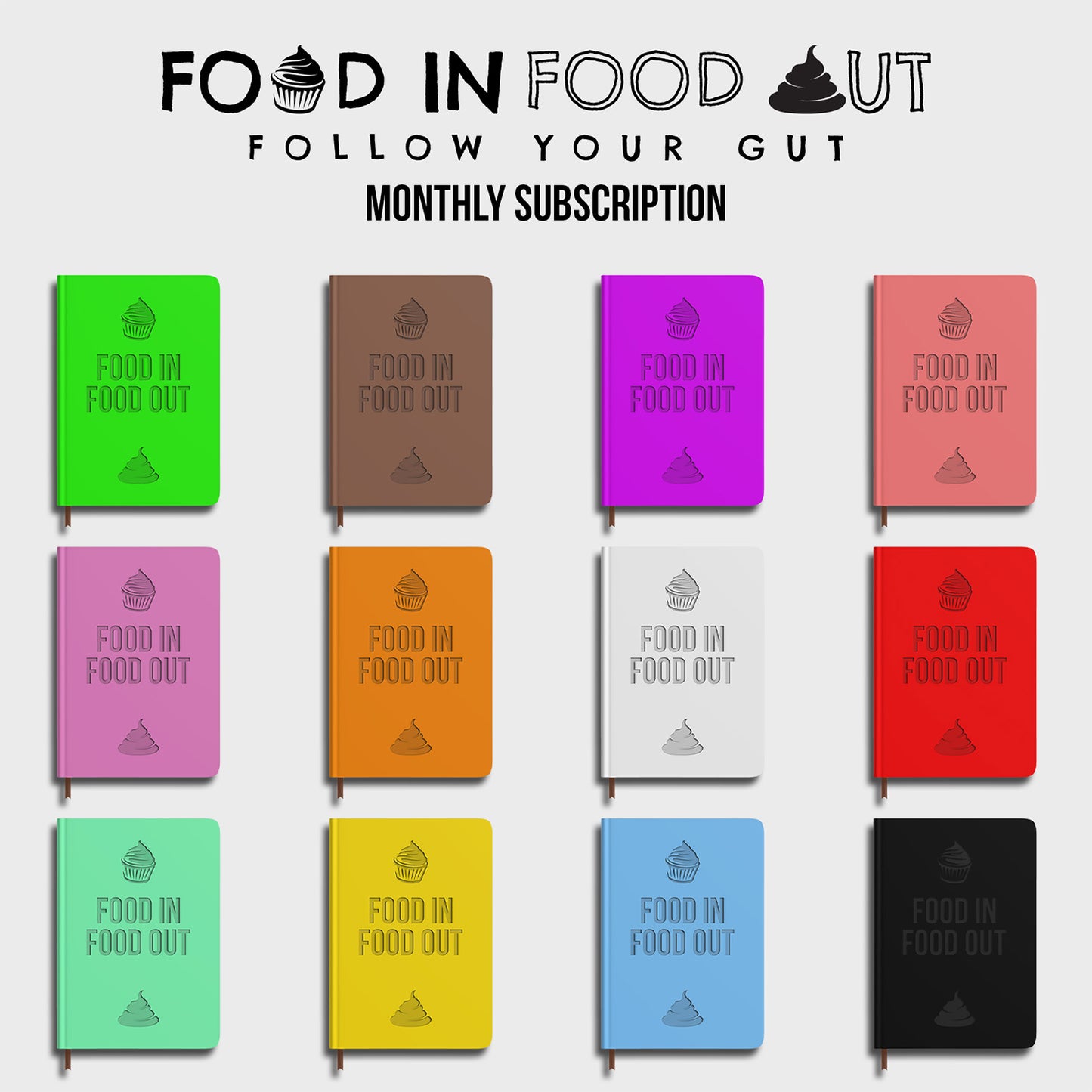 Food In Food Out Planner Monthly Subscription