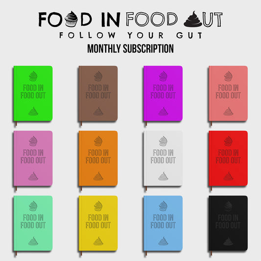 Food In Food Out Planner Monthly Subscription